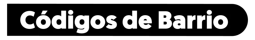 Código de Barrios título