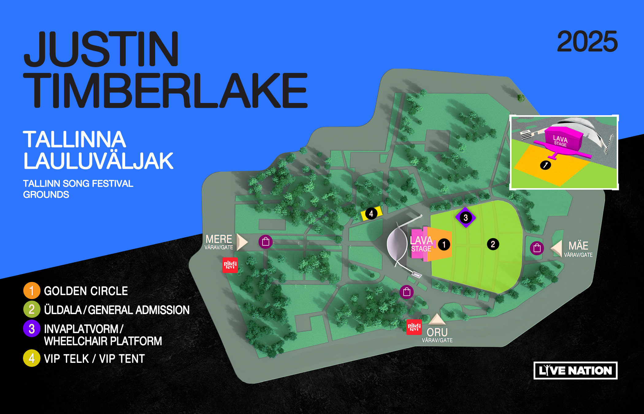 Justin Timberlake Area Plan