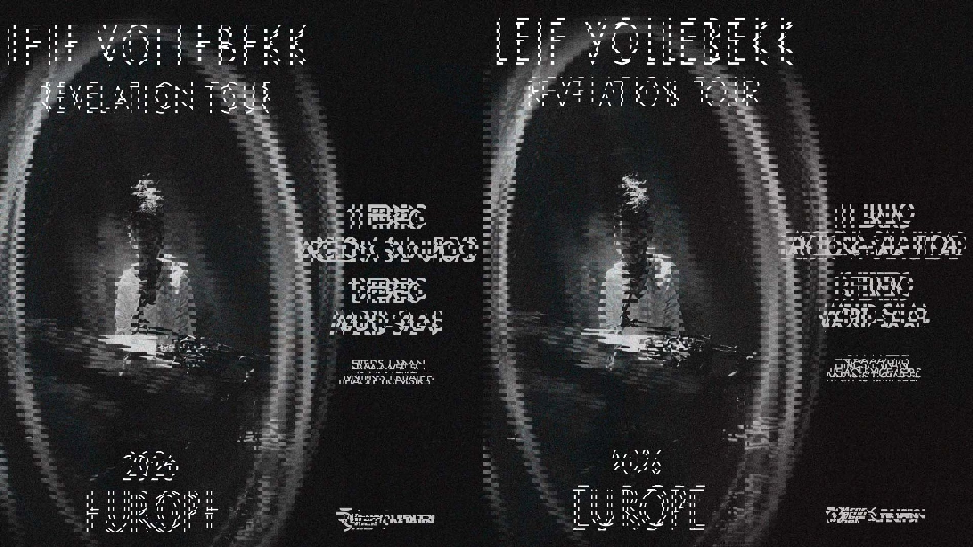 Leif Vollebekk entradas nuevas fechas en España