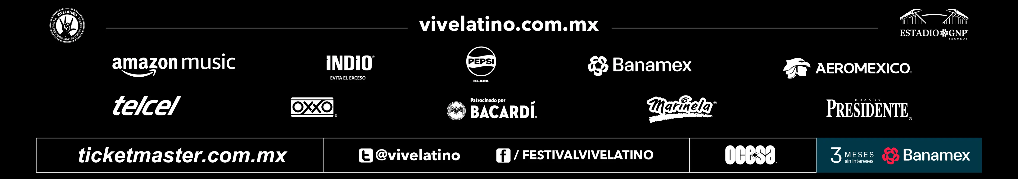 VL26 Cintillo de Patrocinadores