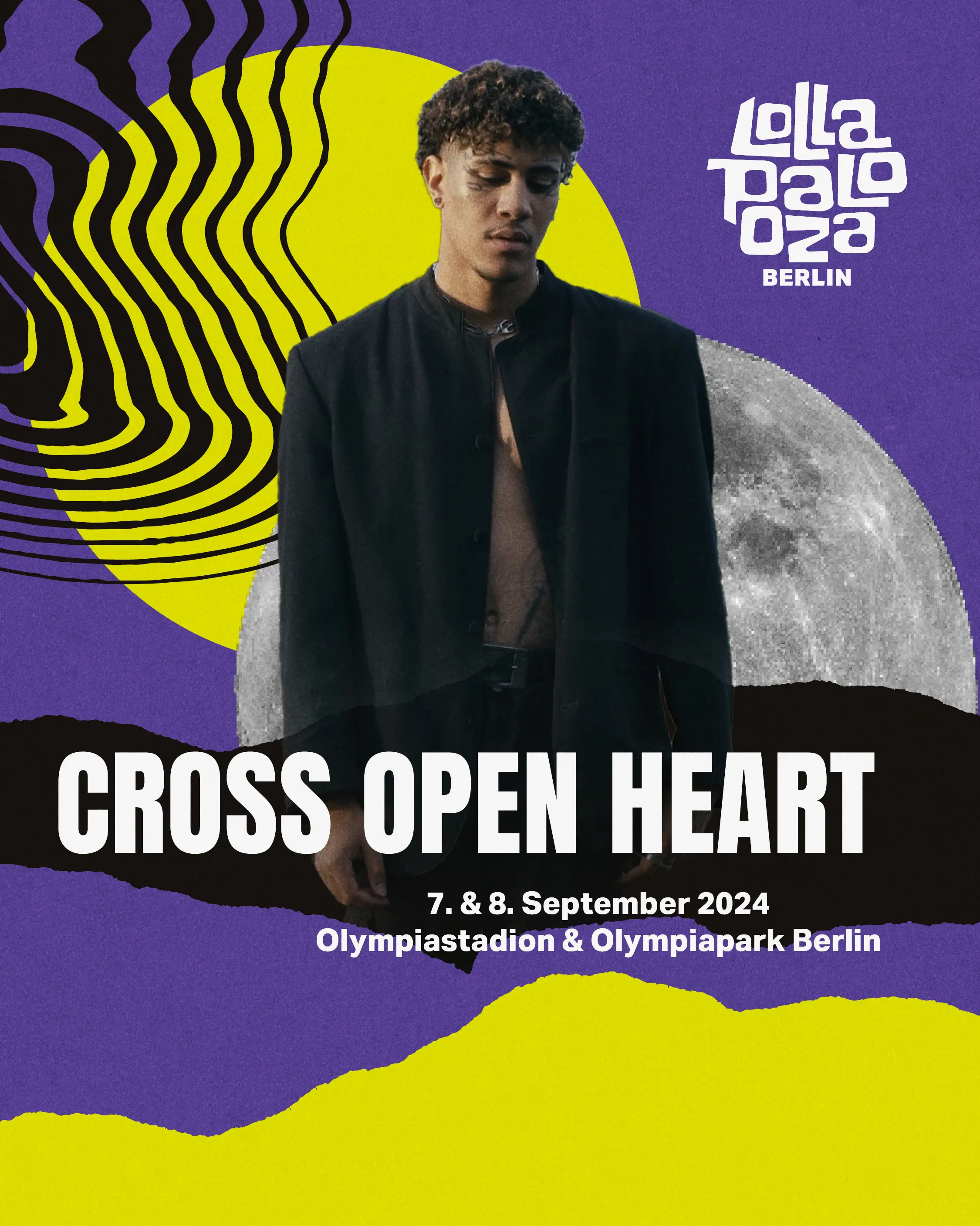 CROSS OPEN HEART