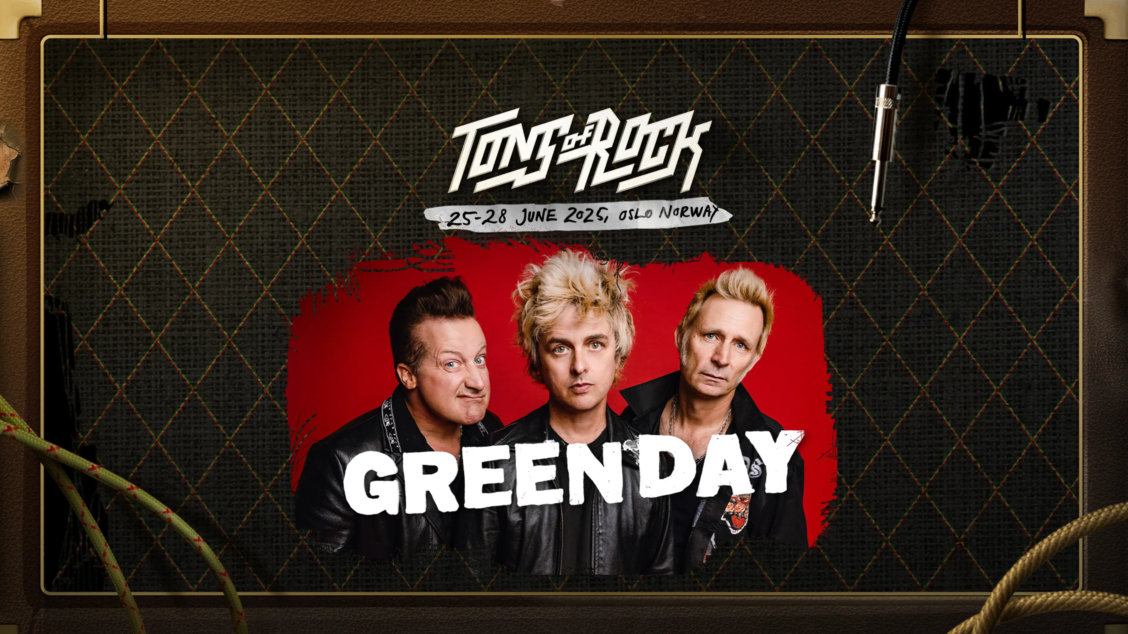 GREEN DAY headliner Tons of Rock 2025