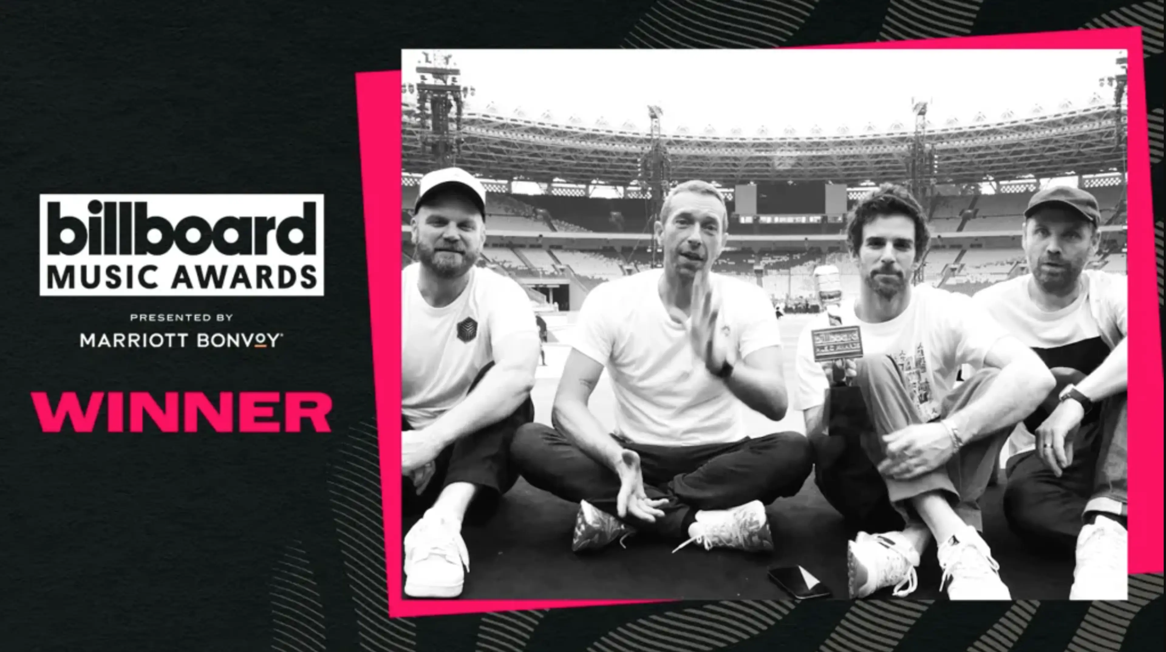 Coldplay Accepts Top Rock Touring Artist Award | Billboard Music Awards 2023