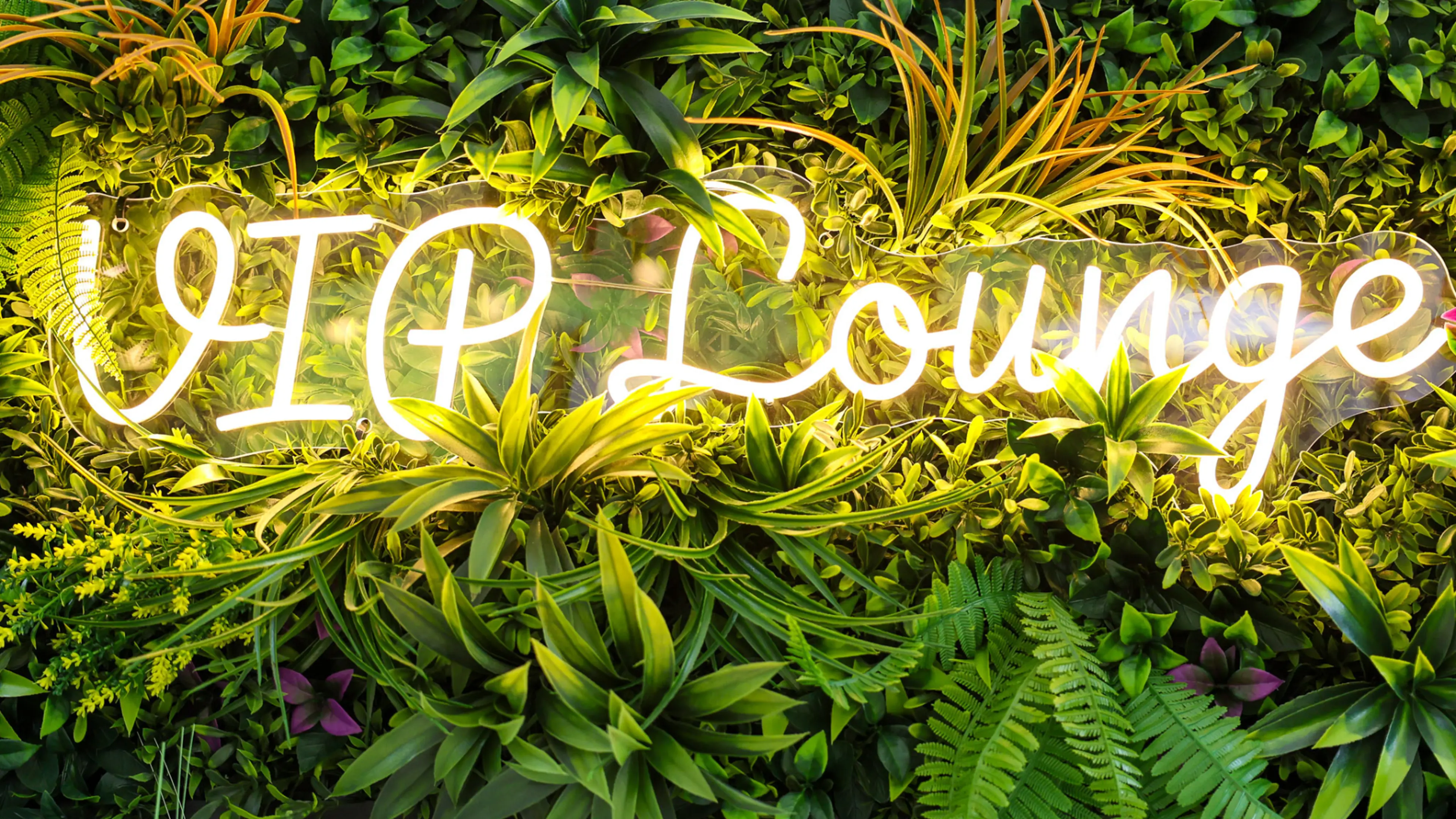 VIP Lounge sign