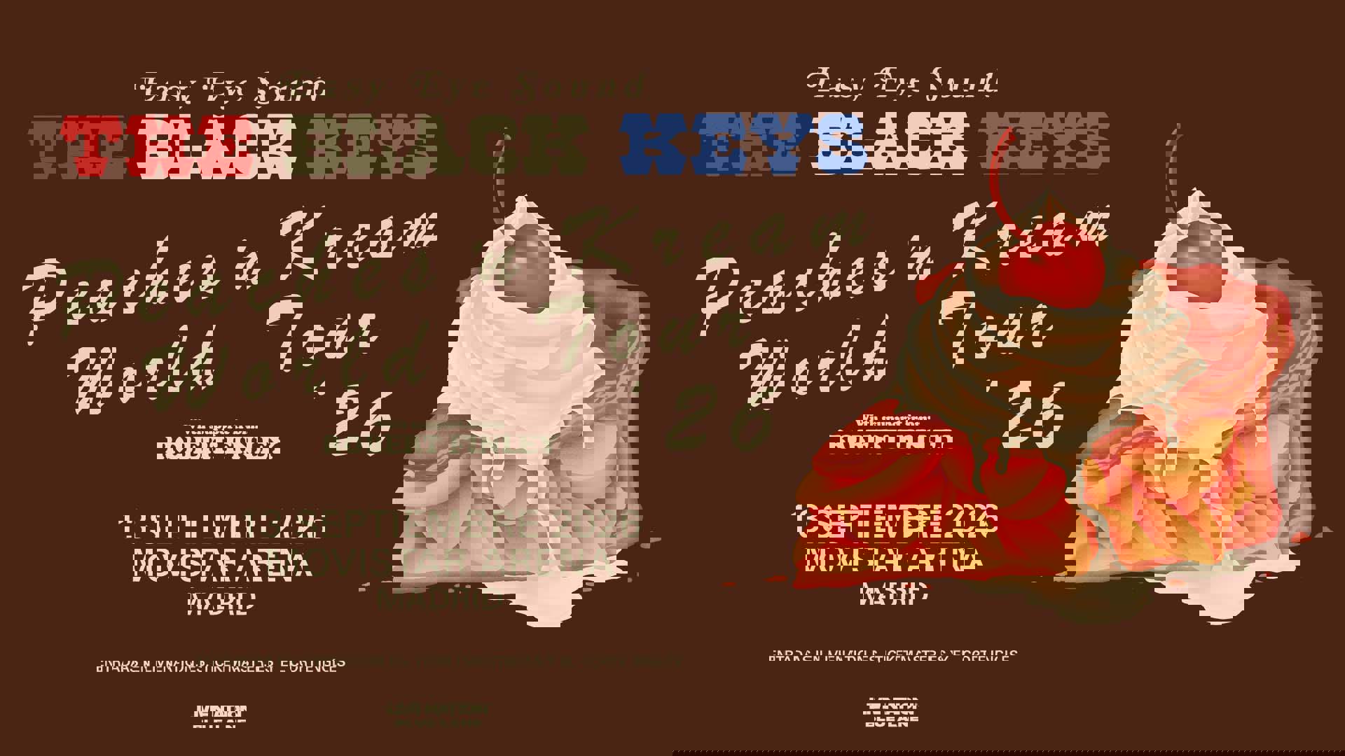 The Black Keys en Madrid en 2026 en el Movistar Arena en 2026