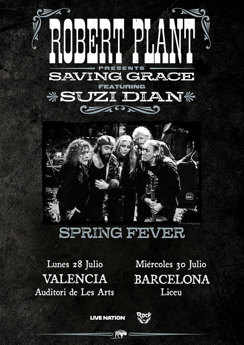 ROBERT PLANT ANUNCIA 2 FECHAS EN ESPAÑA PARA ESTE MES DE JULIO