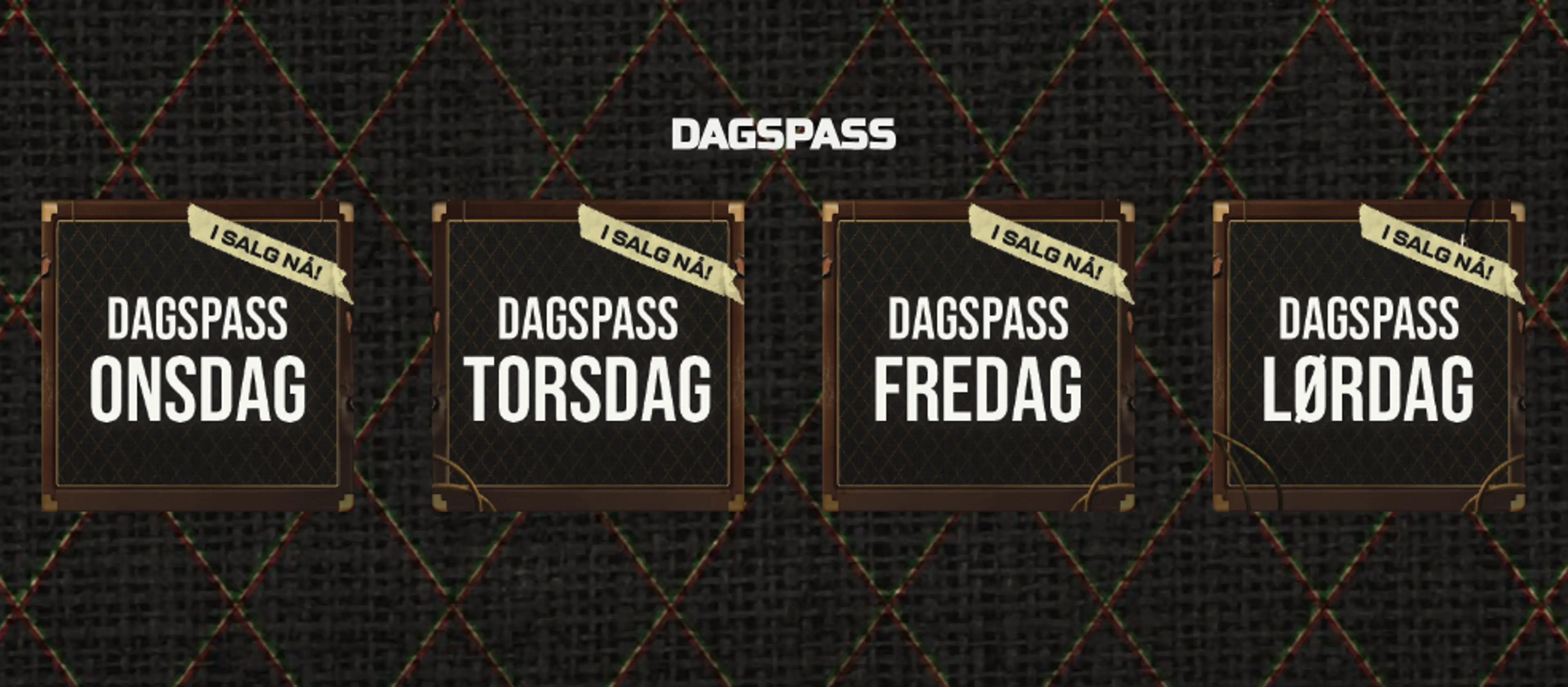 Alle festivalpass i salg NÅ 