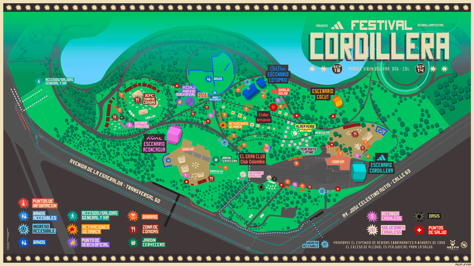 Cordillera Mapa 2025