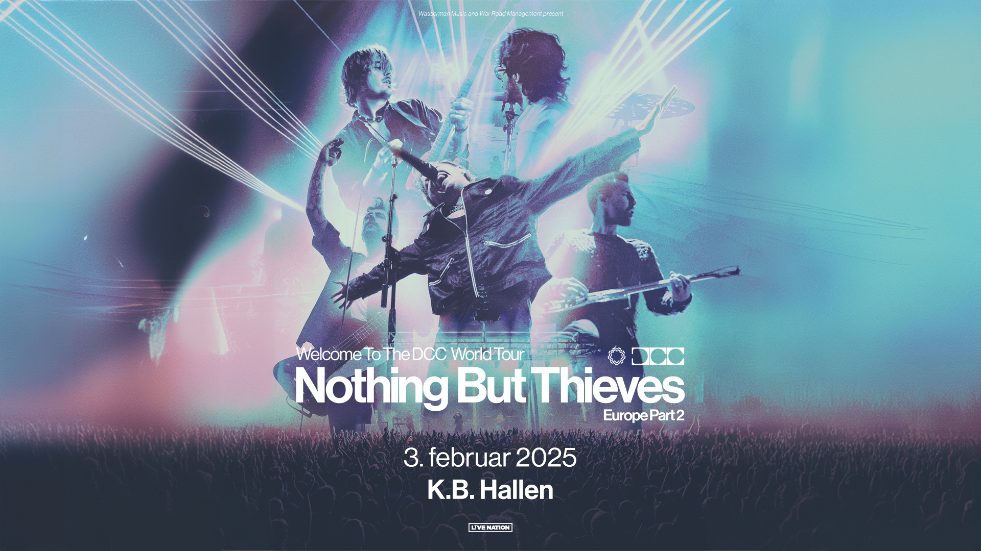 Nothing But Thieves @ K.B. Hallen 3. februar 2025