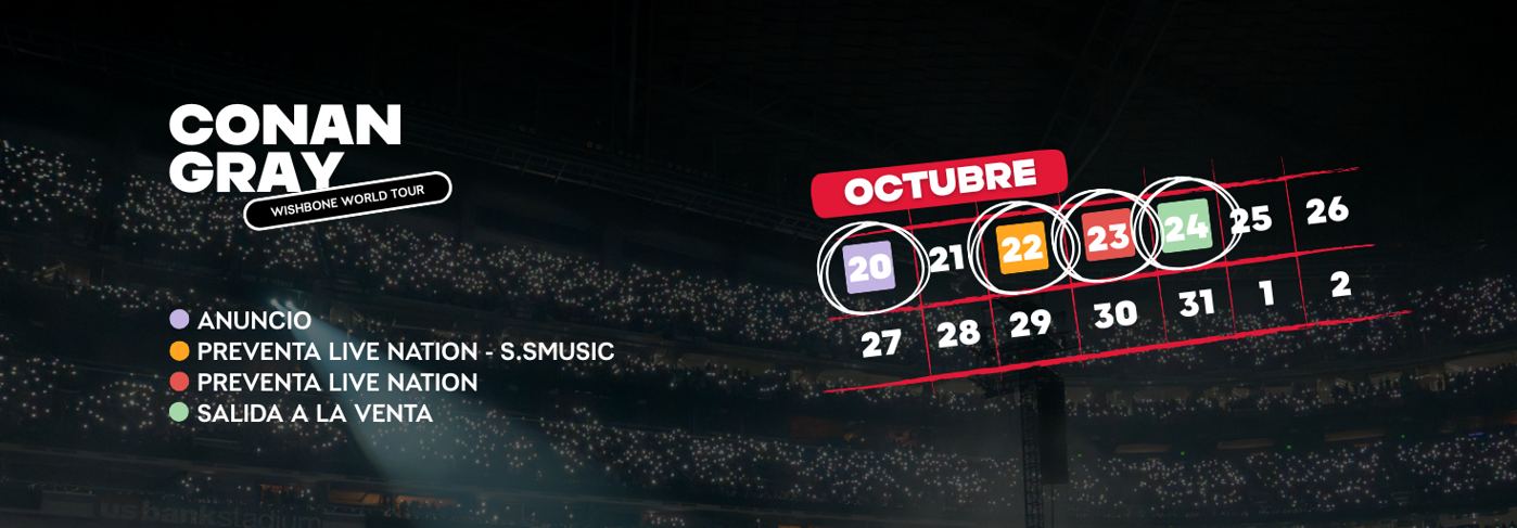 Conan Gray salida a venta cómo conseguir entradas comprar entradas