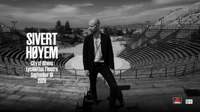 Sivert Hoyem | Lycabettus Theatre | September 19