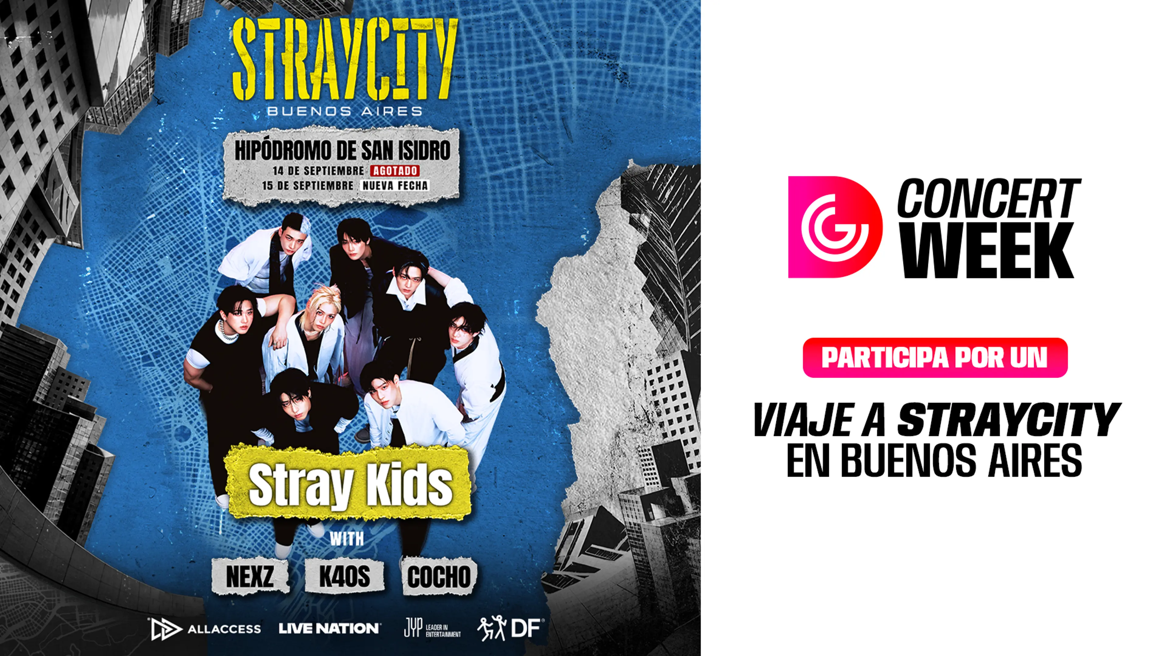 Conoce los concursos que Concert Week tiene para ti stray kids