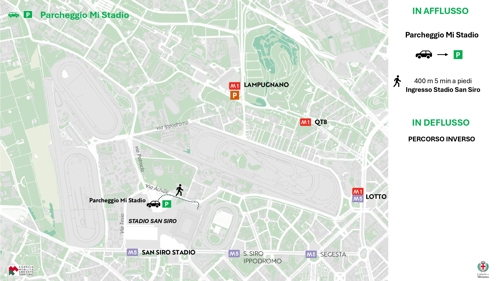 Parcheggio Mi Stadio