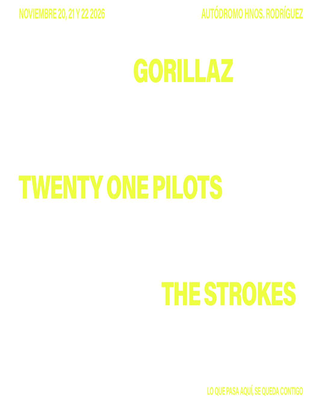 Corona Capital 2026 Poster