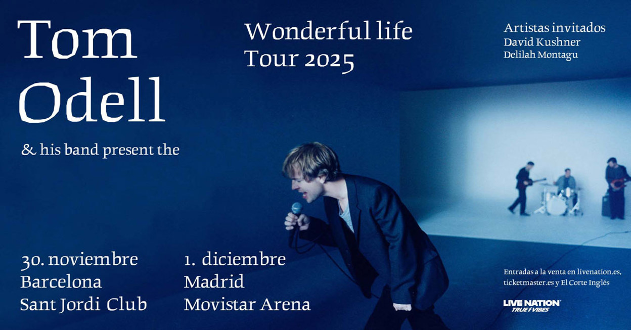 Tom Odell de gira por España con conciertos en Madrid y Barcelona