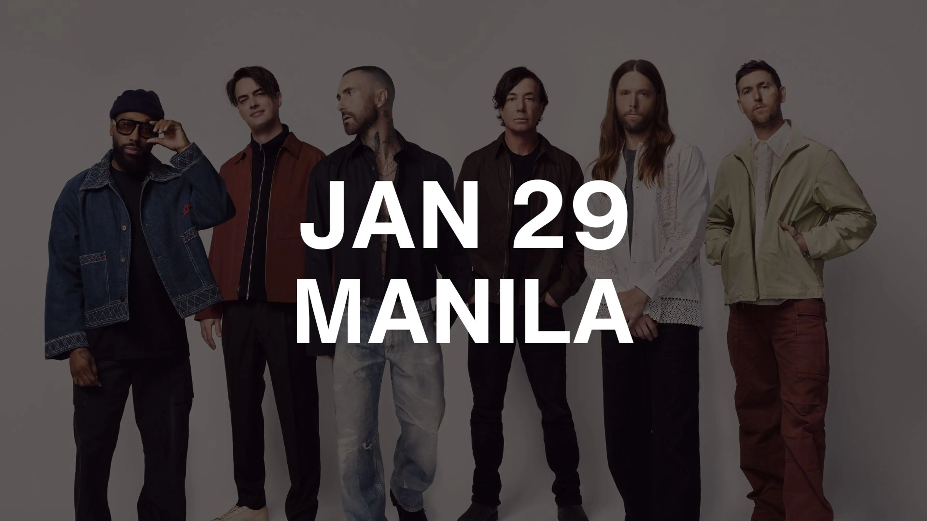 Maroon 5 Asia 2025 in Manila