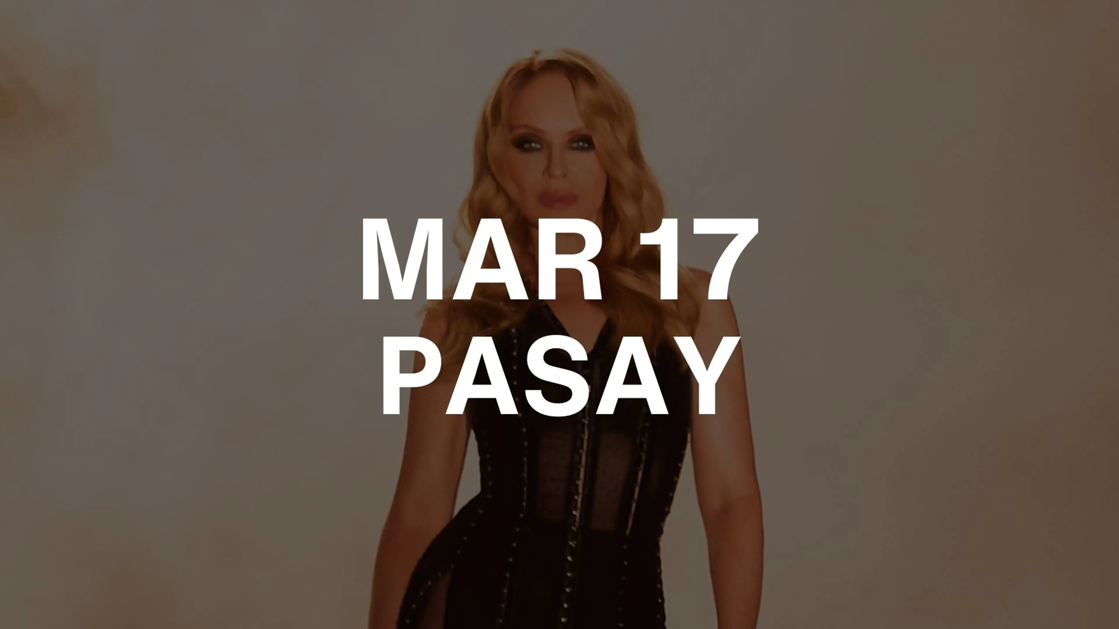 Kylie Minogue: Tension Tour 2025 - Pasay