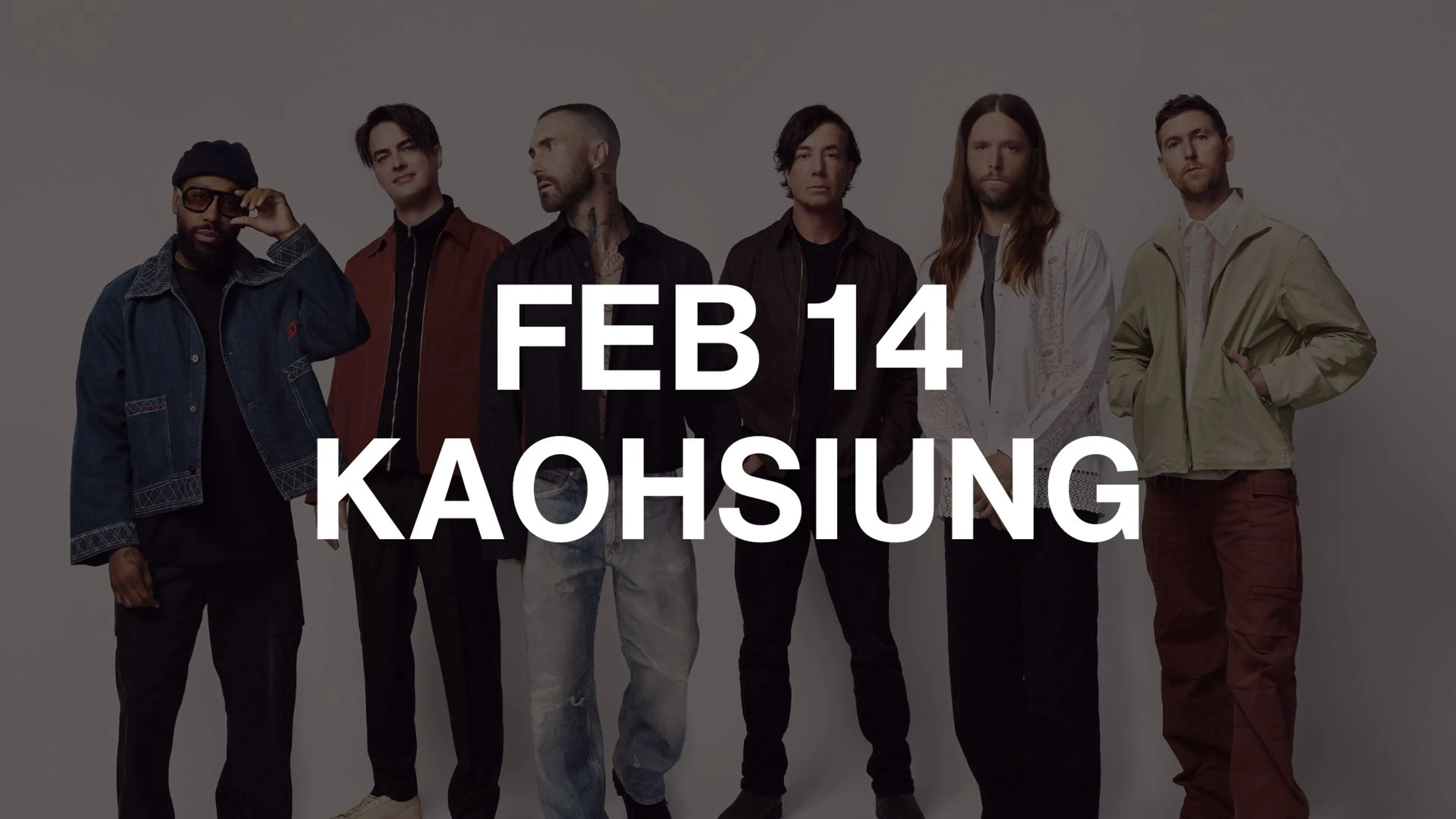 Maroon 5 Asia 2025 in Kaohsiung