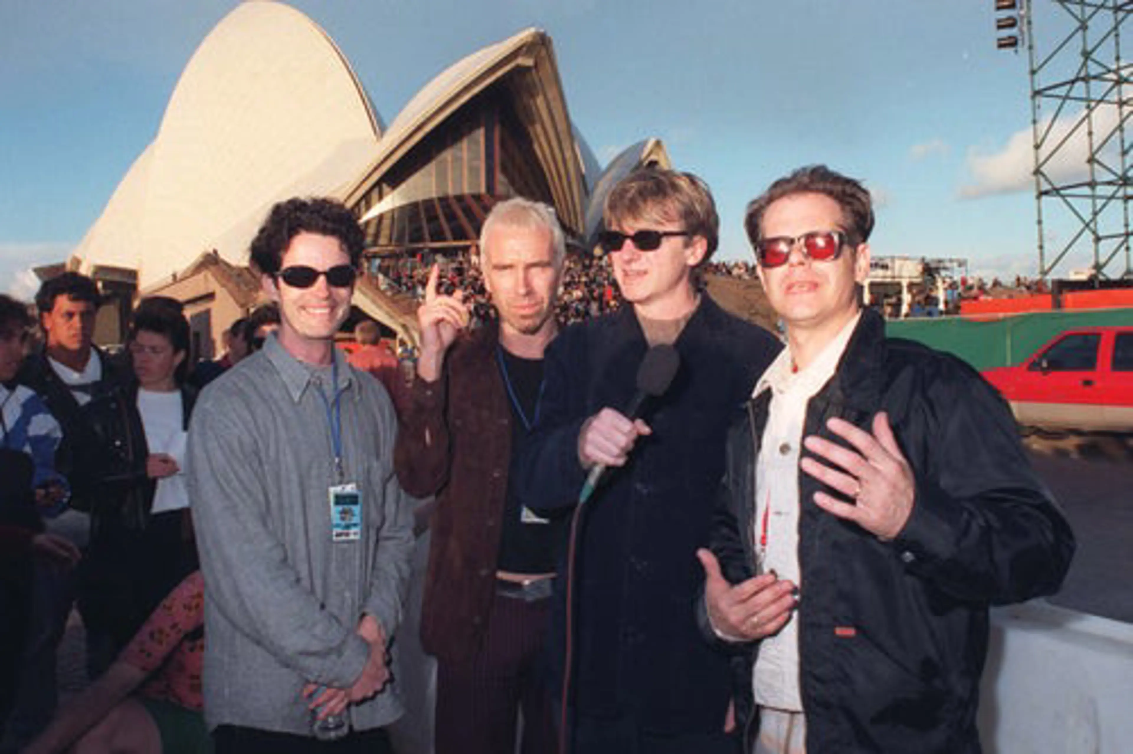 From the Archives, 1996: It’s chock-a-block for Crowded House