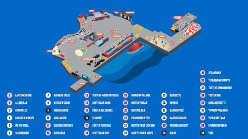 Billede af festivalkortet til Suset 2025