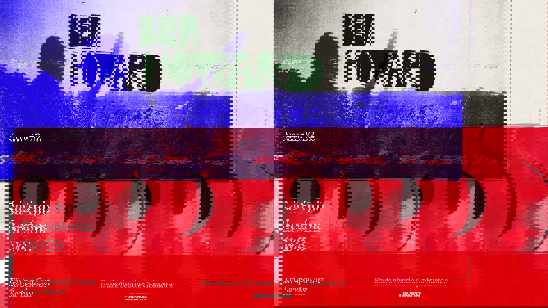 Concierto Ben Howard Barcelona solicitar acreditaciones en 2026