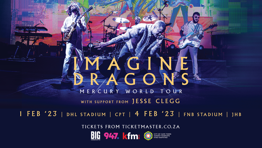 imagine dragons mercury world tour south africa