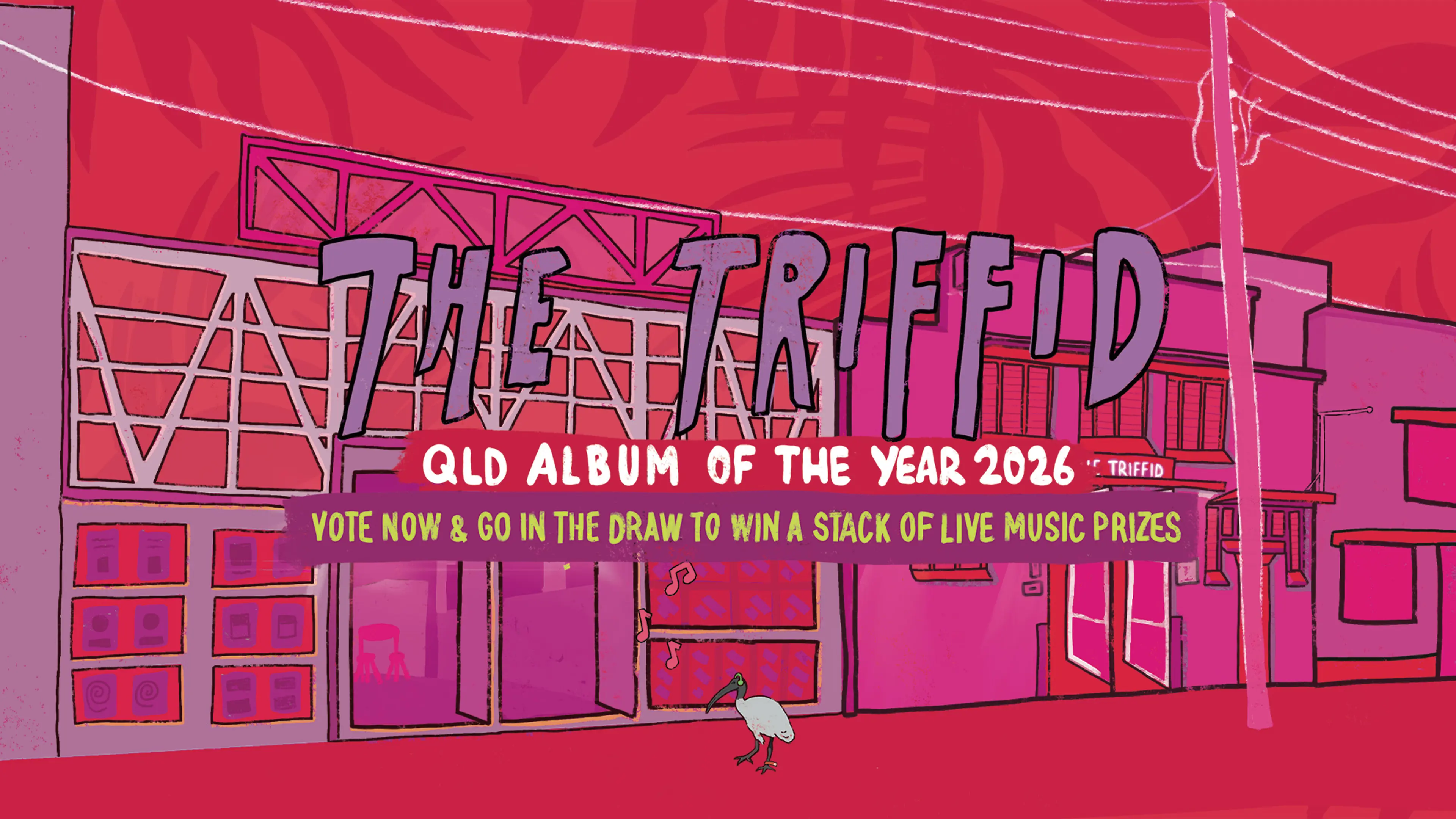 Vote for the Qld Album of the Year