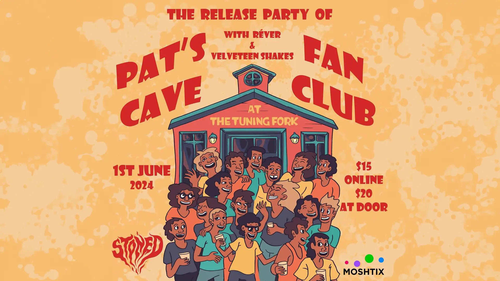 Release Party! - Pat's Cave & Fan Club
