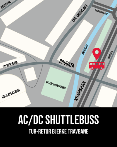Map for shuttlebus