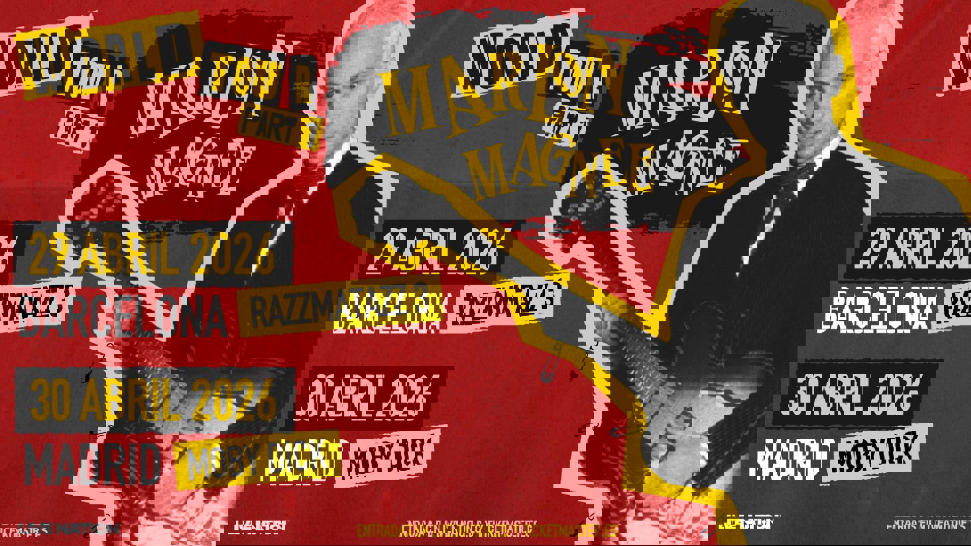 MARLON MAGNEE, VOCALISTA DE LA FEMME, PRESENTA SU PROYECTO EN SOLITARIO COMPRAR ENTRADAS