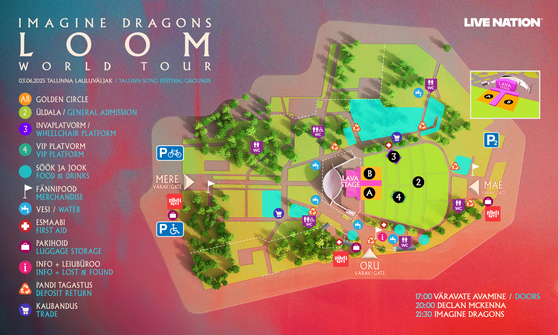 Imagine Dragons Area Plan