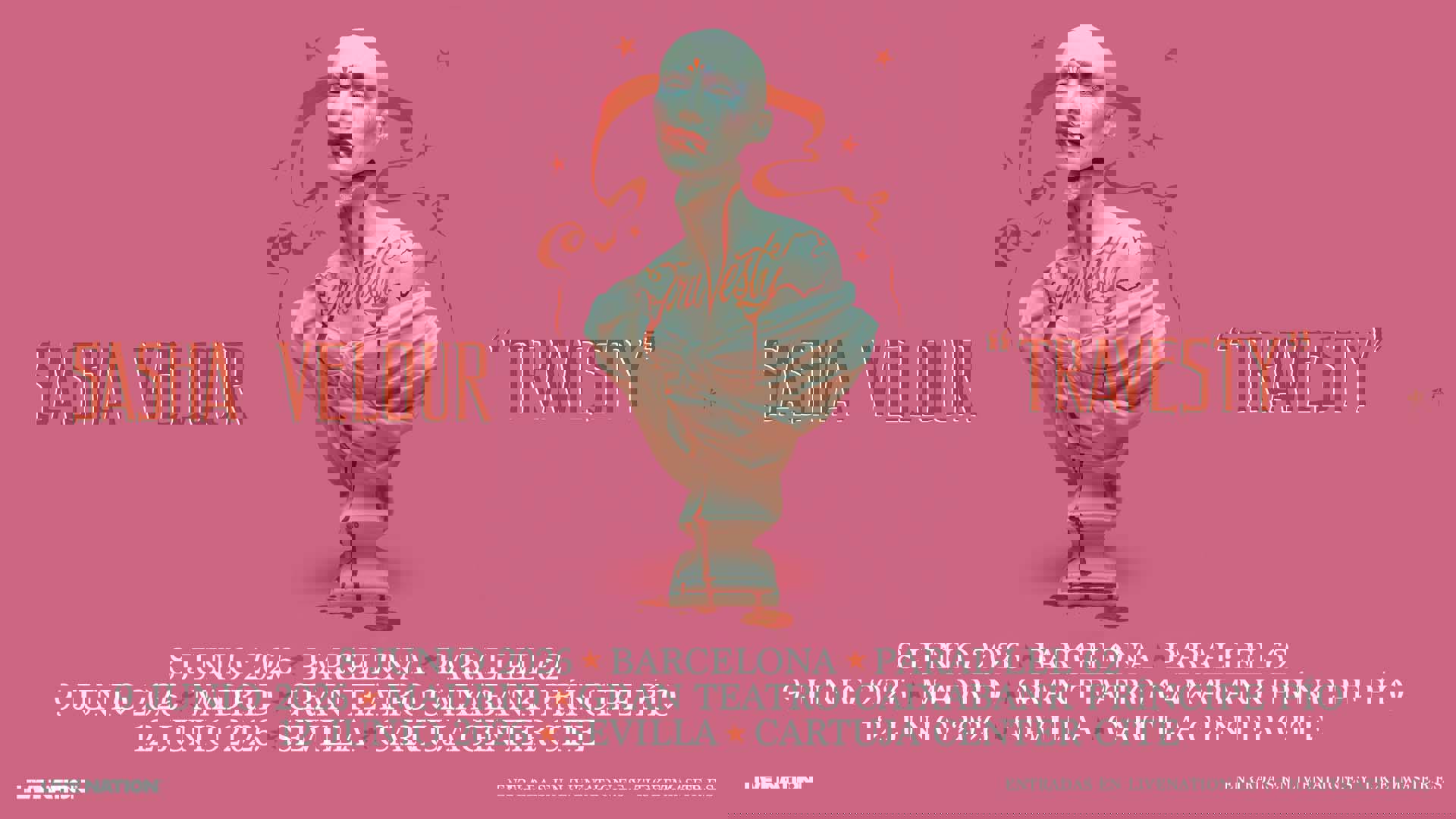 Sasha Velour solicitar acreditaciones de prensa