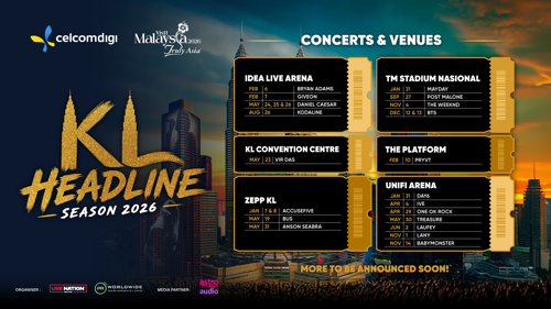 One Season. One City. Endless Live Experiences