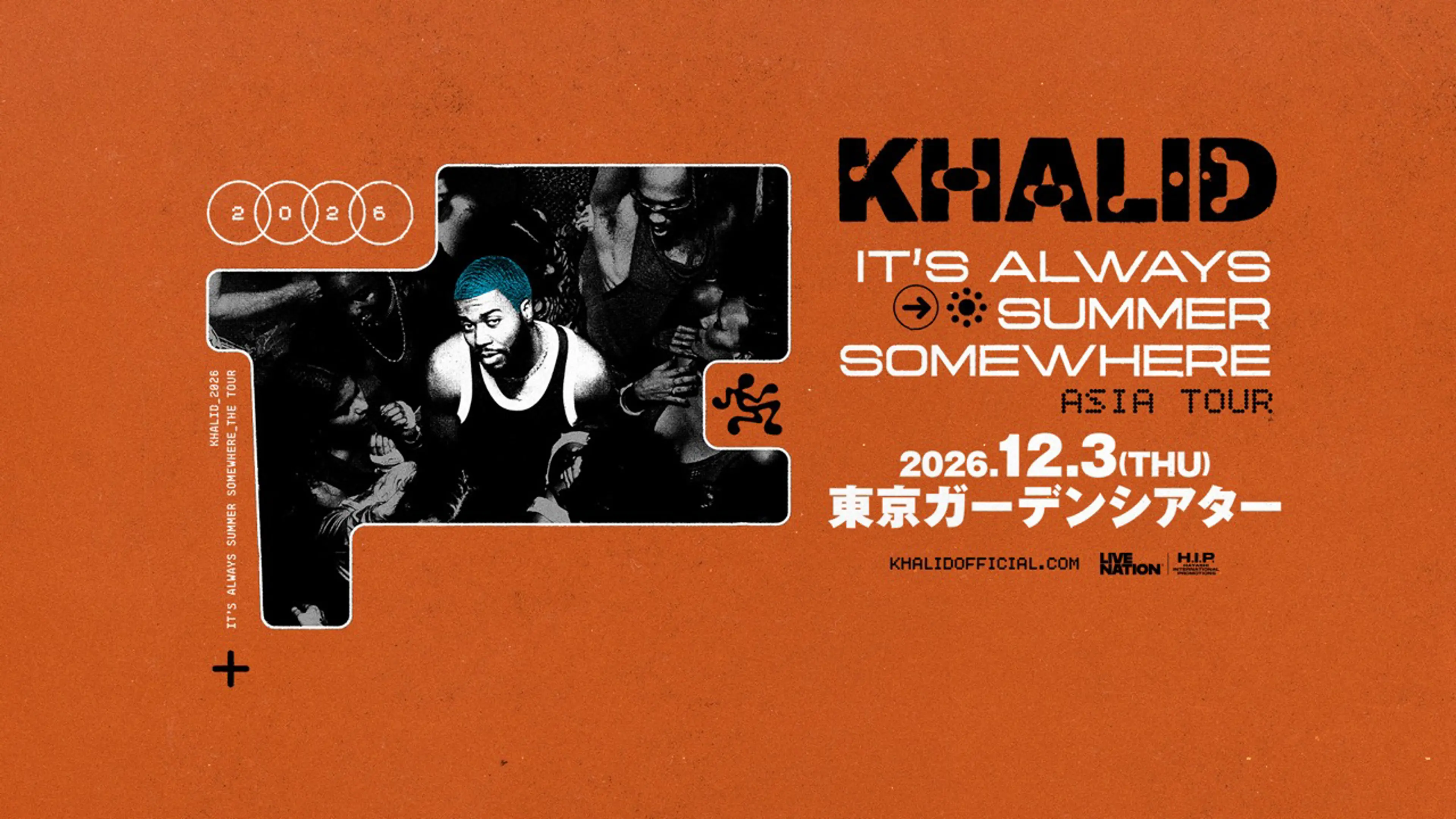 Khalid - It's Always Summer Somewhere Tour
