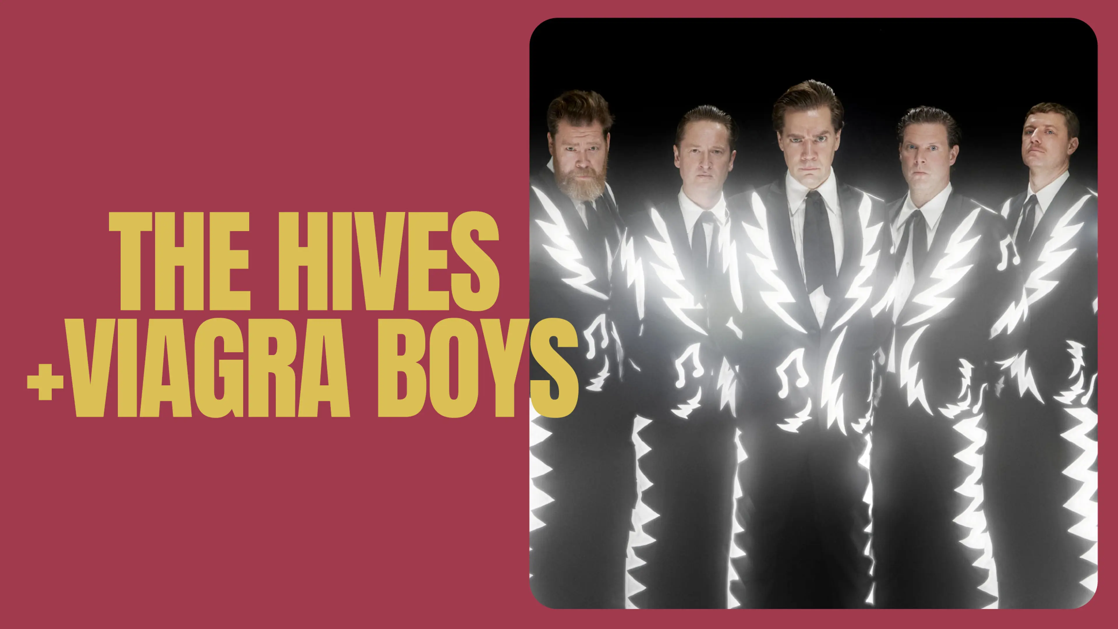 The Hives + Viagra Boys + Hurula + Lover's Skit