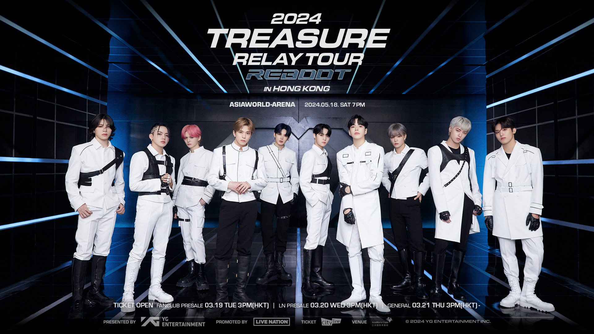 2024 TREASURE RELAY TOUR [REBOOT] IN HONG KONG - TREASURE MAKER