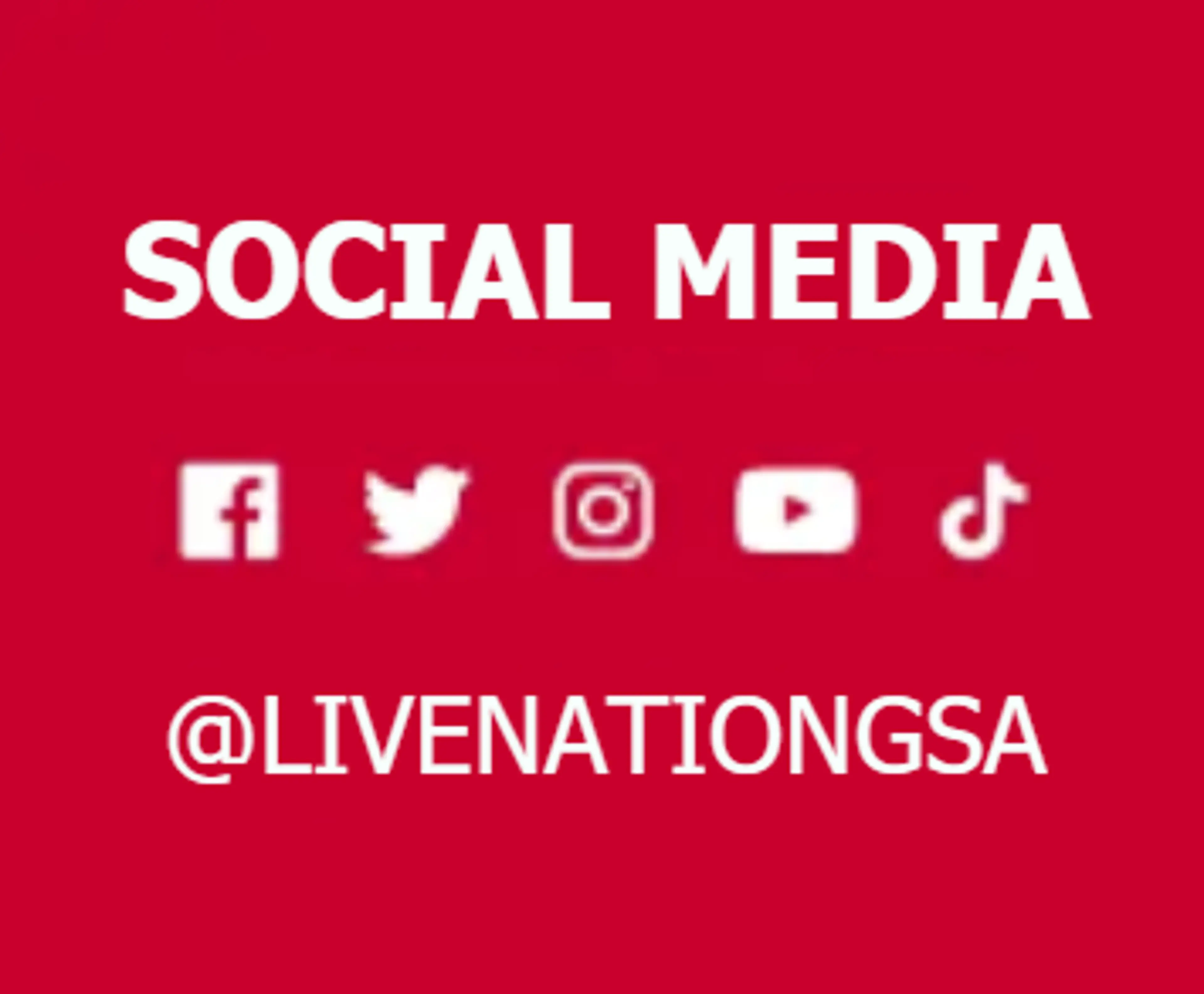 Follow us on our social media channels!