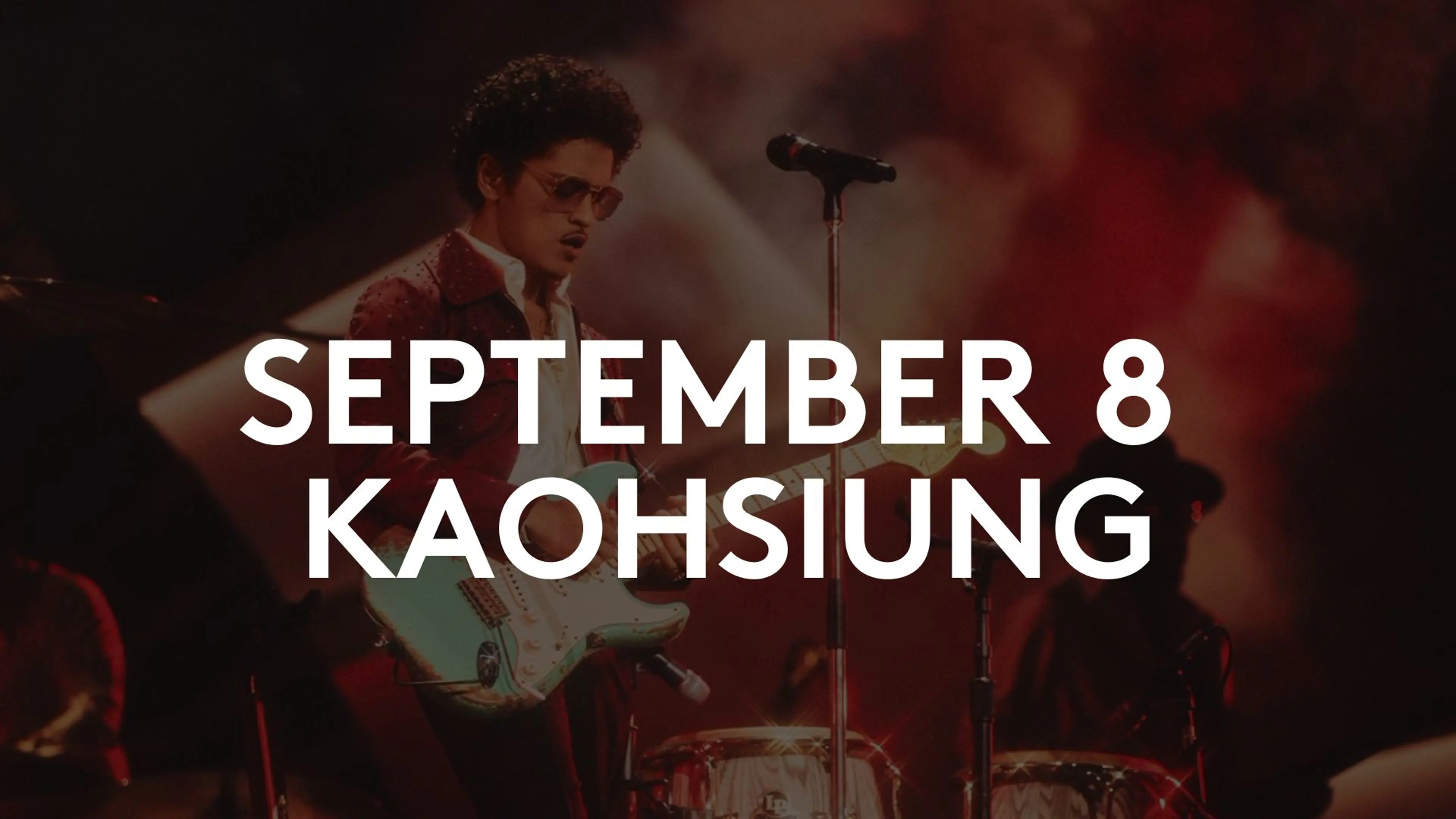 Bruno Mars Live In Kaohsiung
