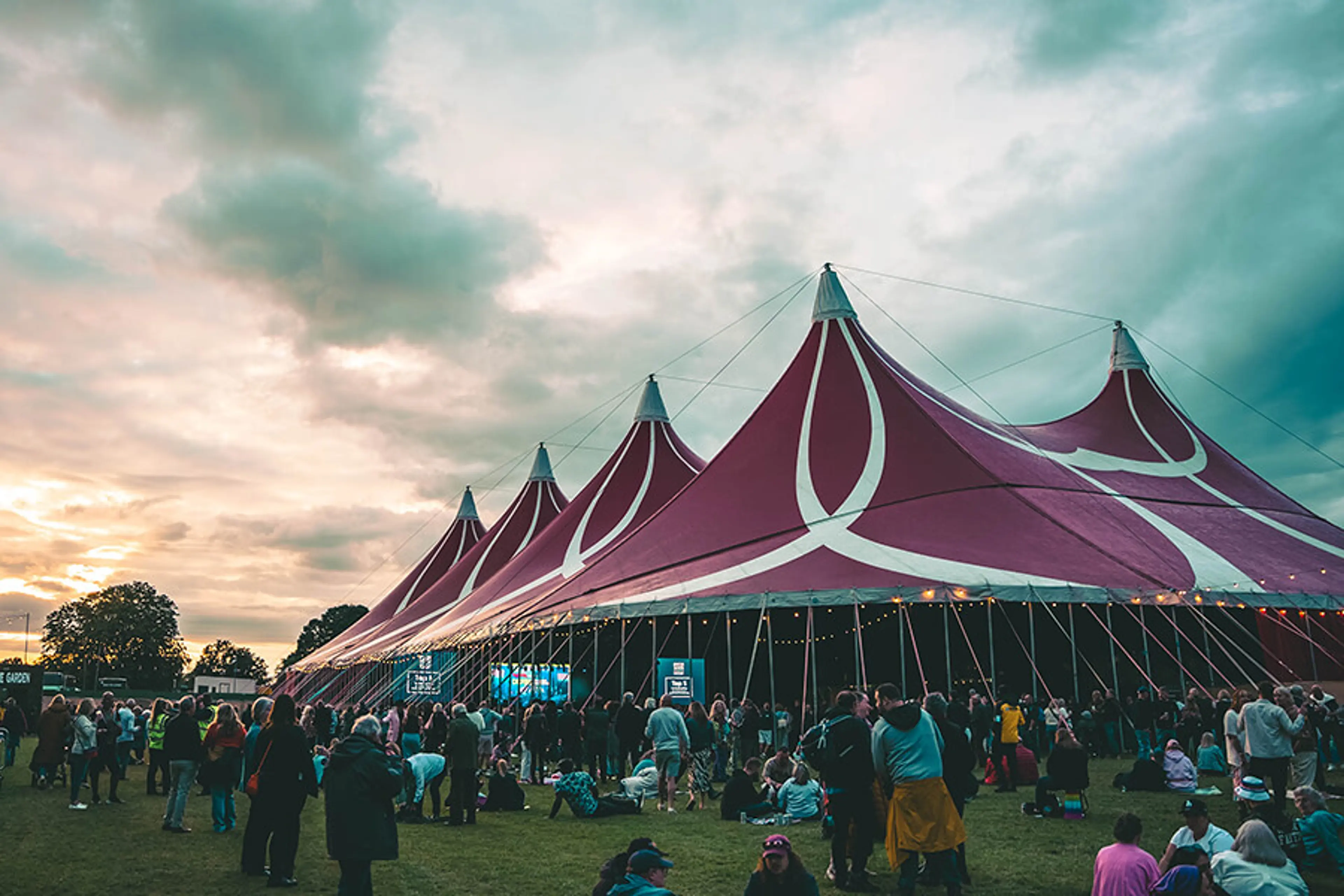 The Summer Sessions big top tent