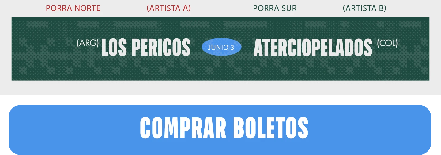 Gol de Oro Pericos y Aterciopelados