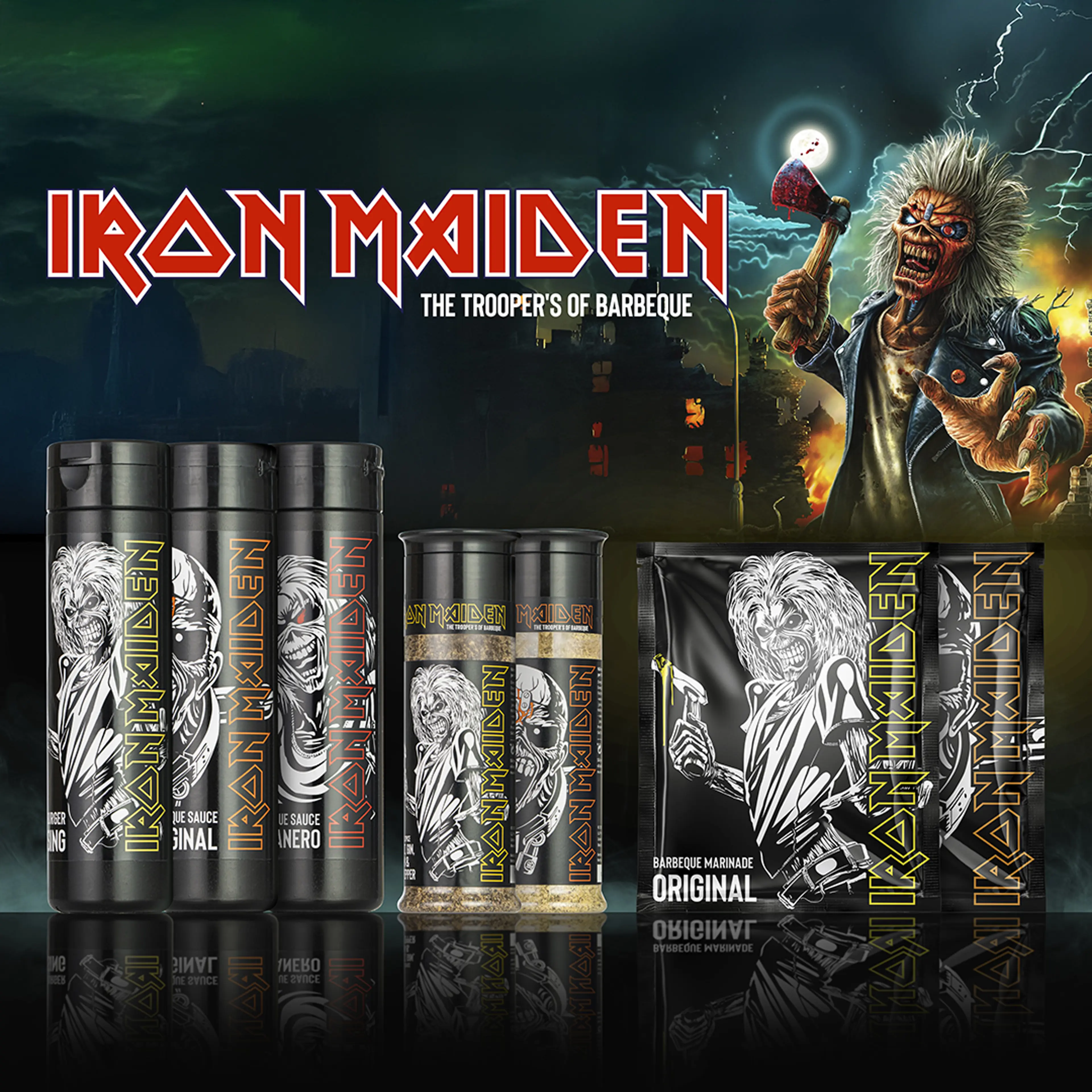 Iron Maiden Troopers of bbq