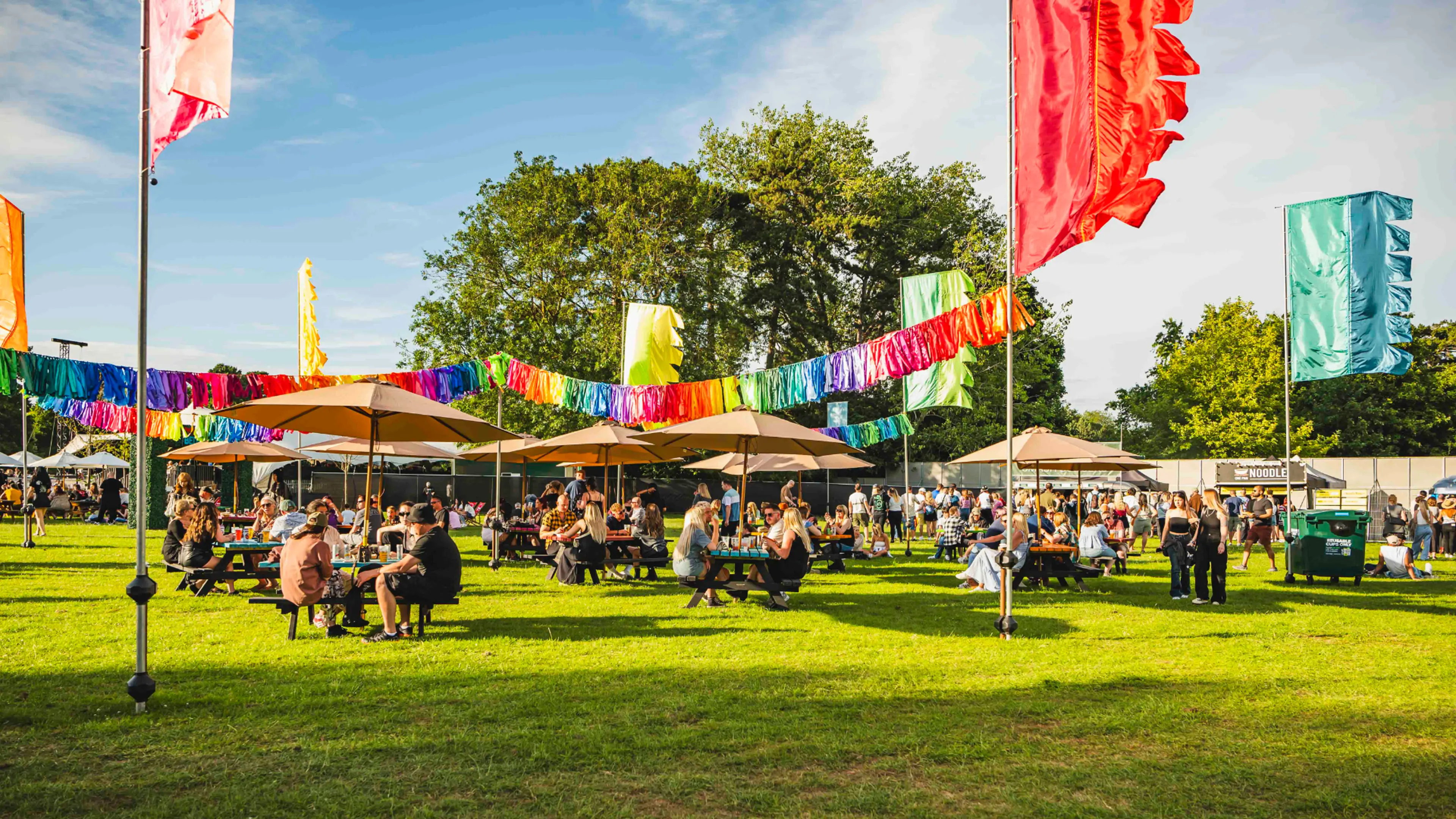 The Retreat area at TK Maxx presents Bedford Summer Sessions