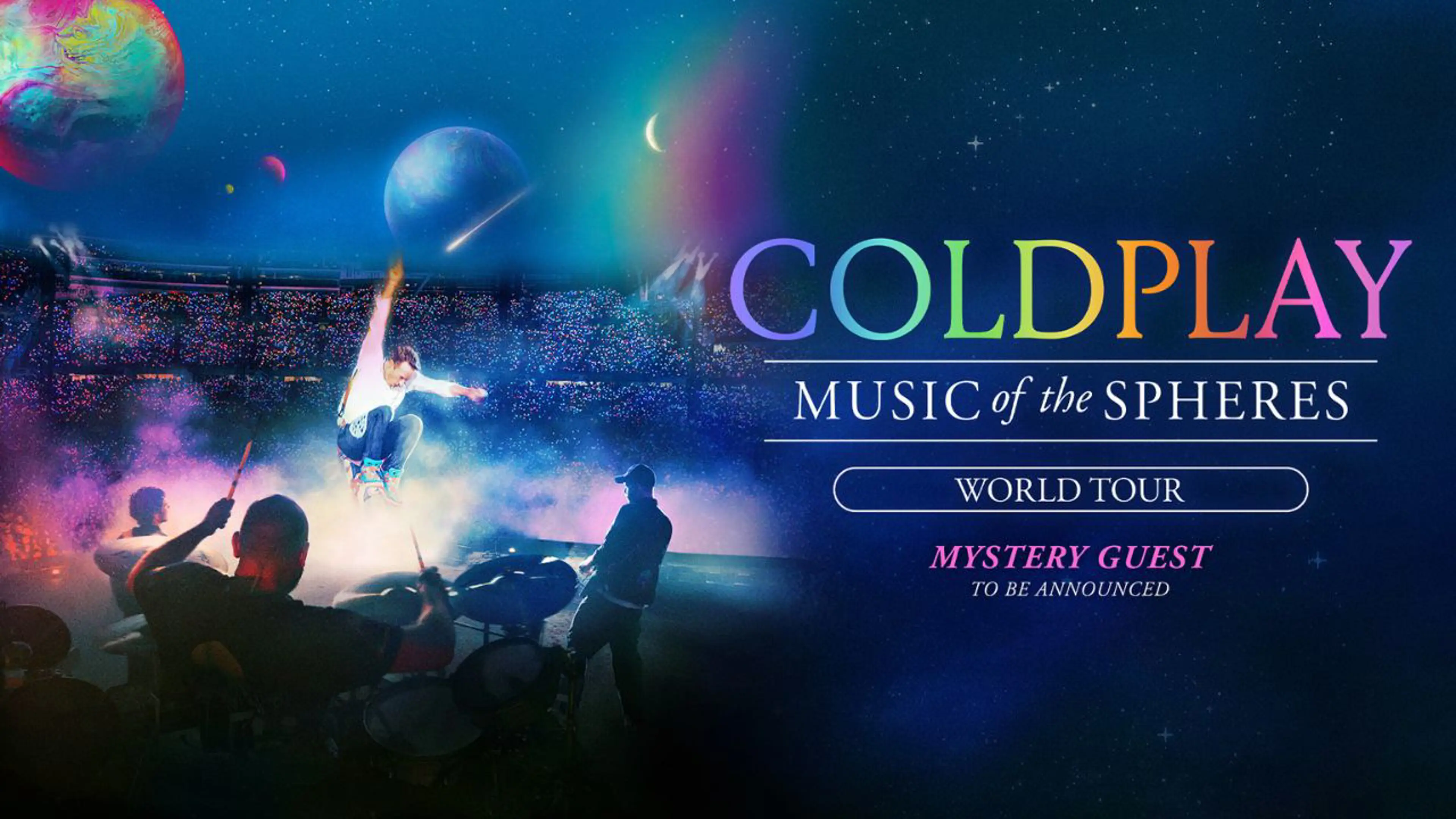 Coldplay: Music Of The Spheres World Tour – delivered by DHL