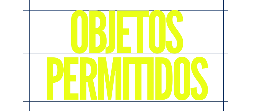 título Objetos permitidos