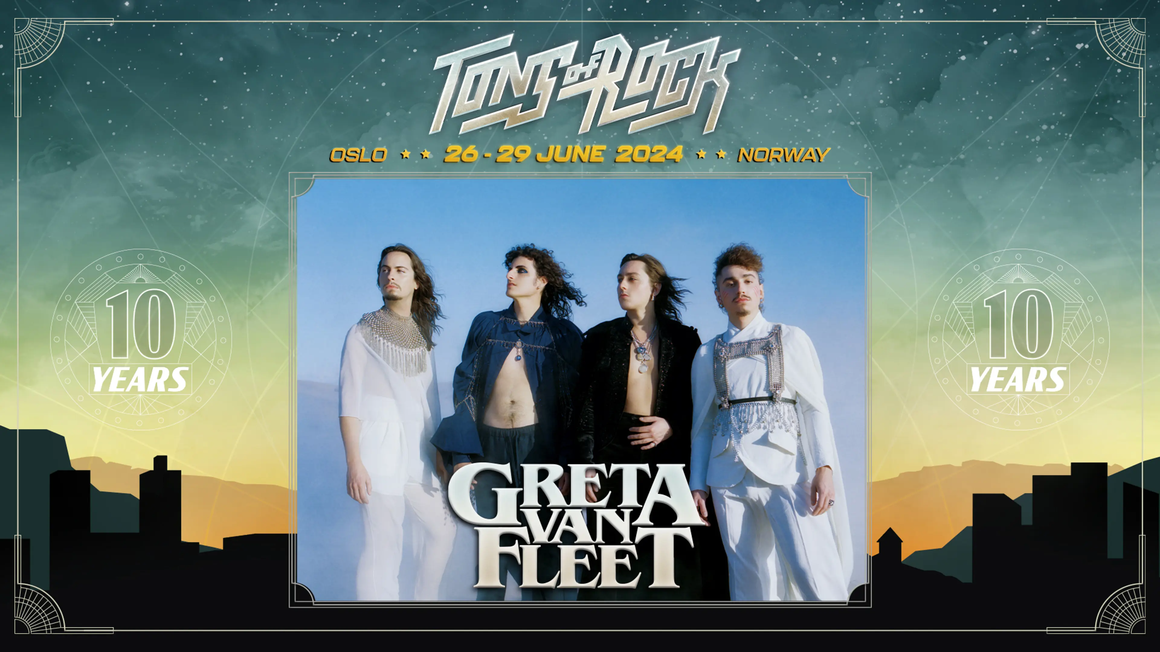 Greta Van Fleet til Tons of Rock 2024!