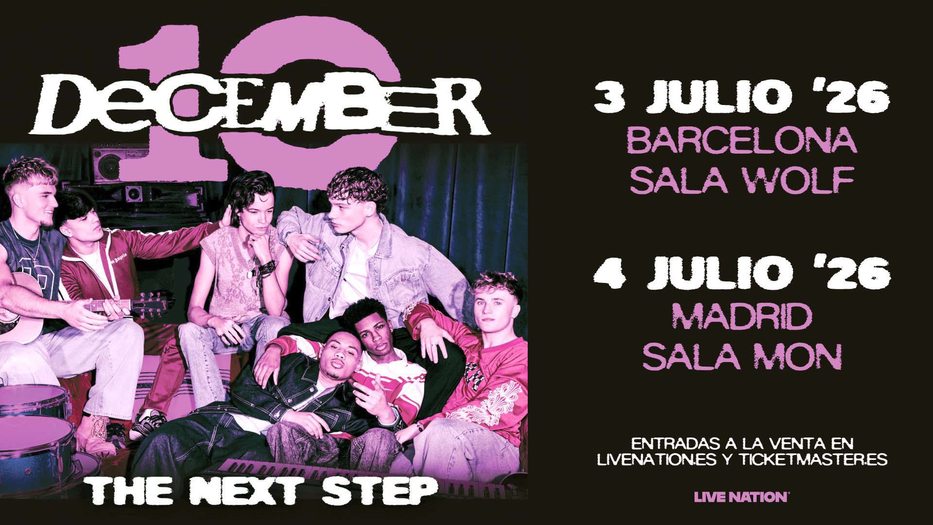 Ca7riel & December 10 conciertos en Madrid y Barcelona en 2026