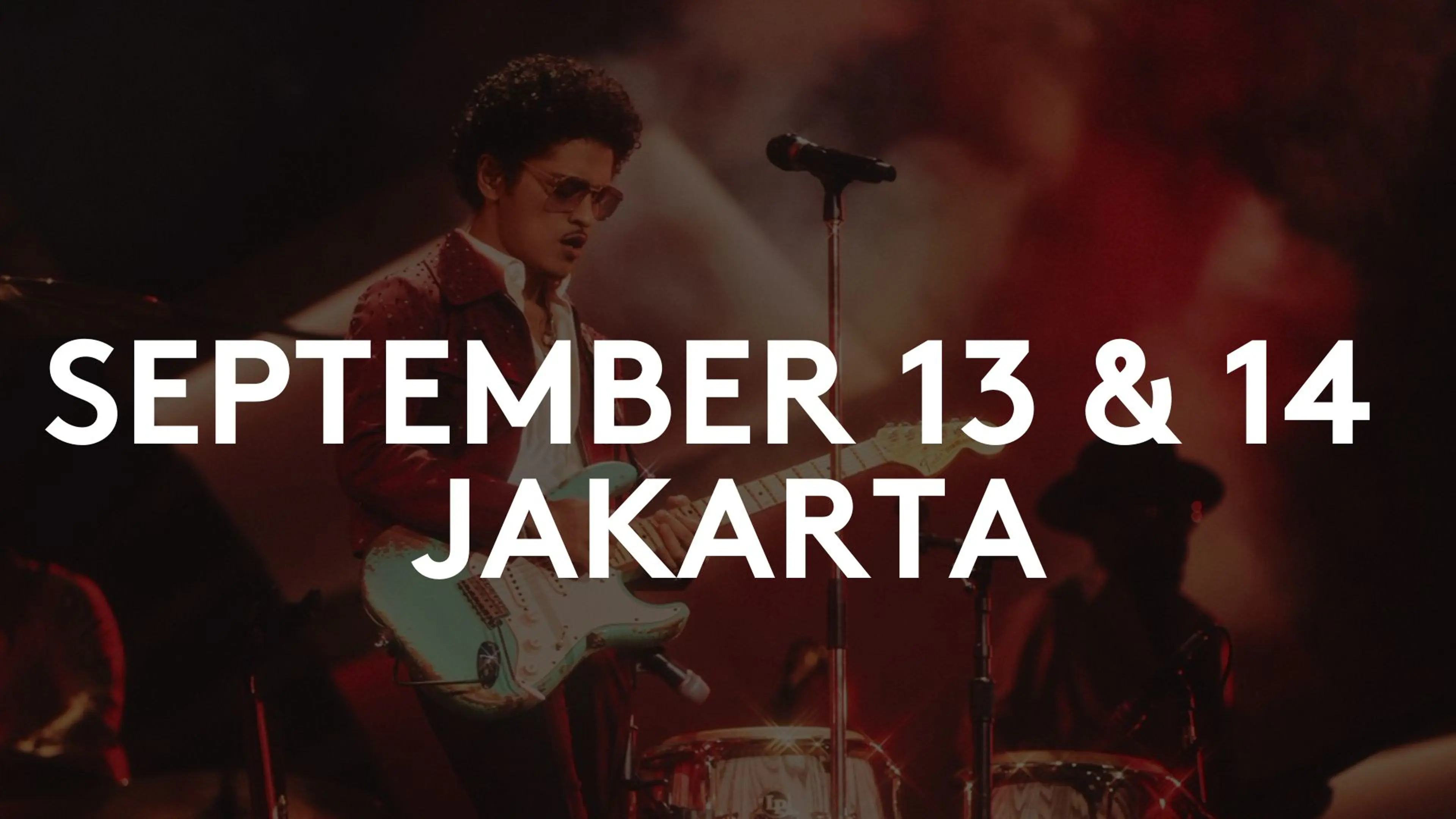 Bruno Mars Live In Jakarta