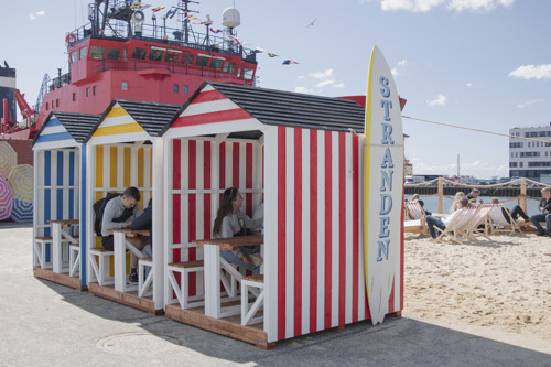 Strandhuse fra Rybners
