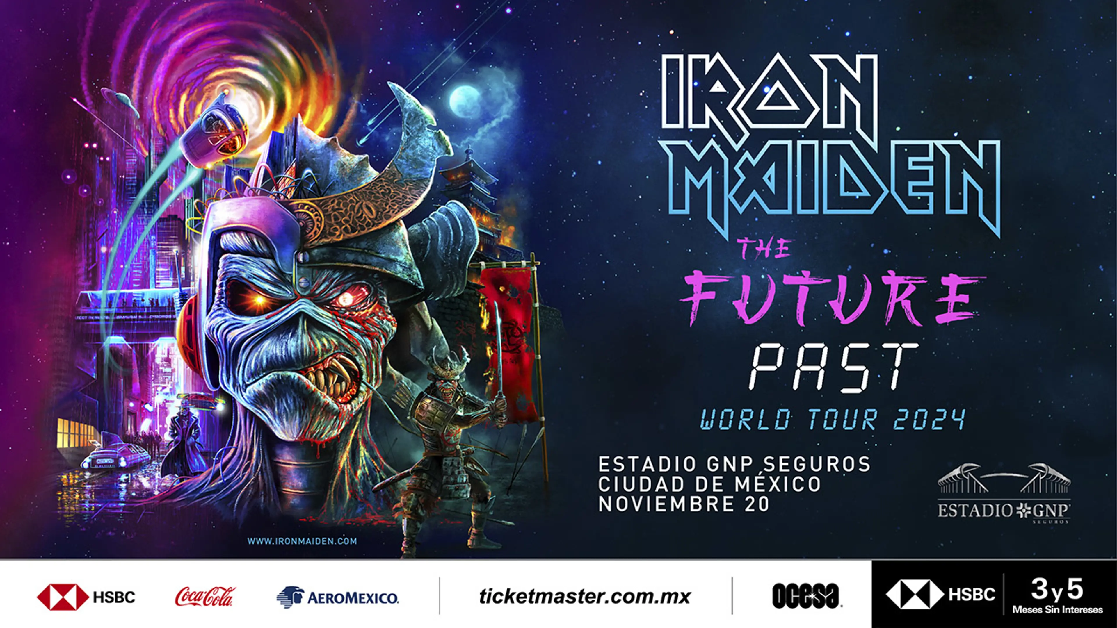 Iron Maiden The Future Past World Tour