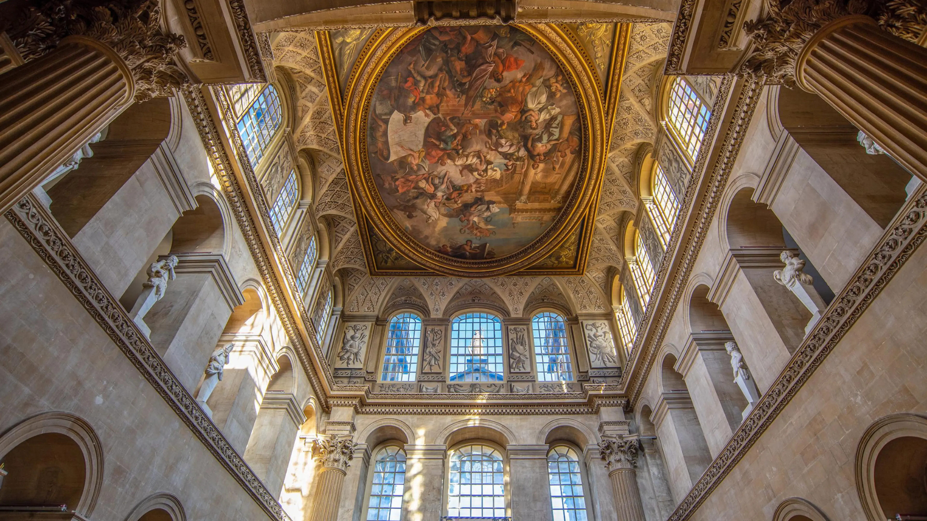 Ceiling of the Long Library